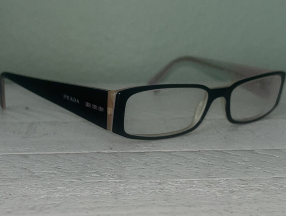Prada Eyeglasses ‼️Frames Only, VPR 10F, 3AX 53-16, 135 MultiColor Made in Italy